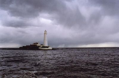 Photograph by Federica Monsone. St. Mary's Lighthouse, Whitley Bay, 2005